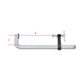 1591 600 Párhuzamszorító, horganyzott - Beta - 015910060