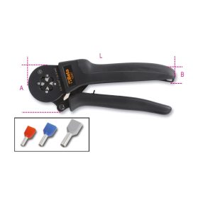   1606T Saruzófogó cső sarukhoz, 4 oldalú krimpelés - Beta - 016060005