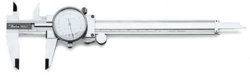 1652 Órás tolómérő nemesített acélból kemény műanyag dobozban, pontosság 0.02 mm - Beta - 016520016