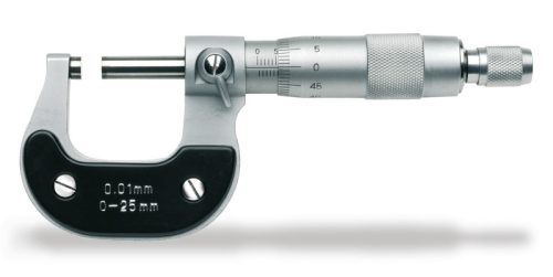 1658/50 Mikrométer kemény műanyag dobozban, pontosság 0.01 mm - Beta - 016580050