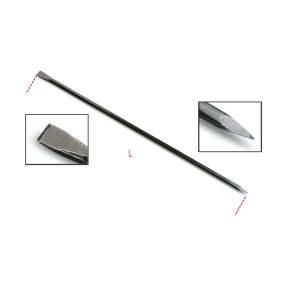   1704A 2000 Feszítővas lapos és hegyes véggel kovácsolt acélból - Beta - 017040120