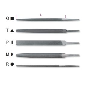   1718D10/Q Szögletes nagyoló reszelő markolat nélkül - Beta - 017180141