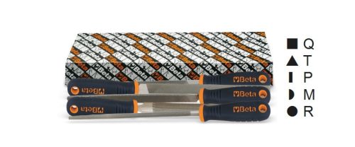 1719BMX10/S5 5 darabos simító reszelő készlet markolattal - Beta - 017190082