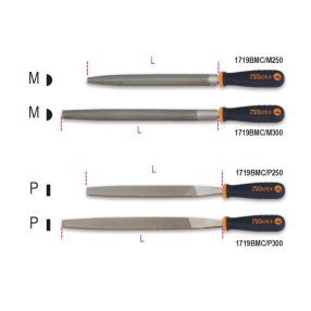   1719BMC/M 250 Félkerek és laposreszelő, műanyag nyéllel - Beta - 017190252