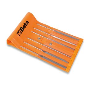   1720D/B6 6 részes gyémánt tűreszelő szerszámkészlet (1720D/…cikk) műanyag dobozban - Beta - 017200120