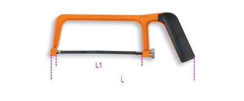 1725CR Mini fűrész, lakkozott alumíniumból - Beta - 017250010