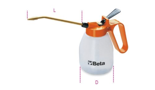 1752 500 Pumpás olajozó műanyag kanna, merev csővel - Beta - 017520005