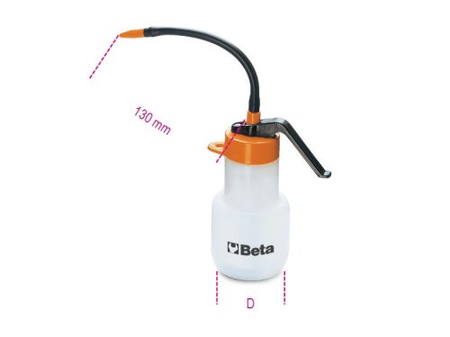 1754 250 Pumpás olajozó műanyag kanna, flexibilis, műanyag csővel - Beta - 017540025