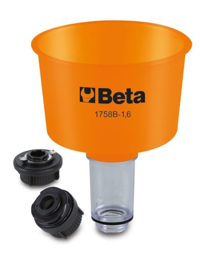 1758B-1,6 Visszafolyásgátló tölcsér, 1600 ml, gyorscsatlakozóval - Beta - 017580033