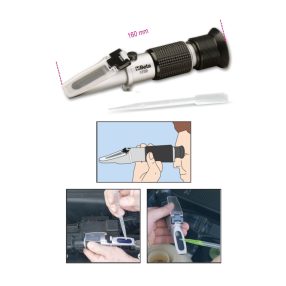   1759 Optikai fagyálló-, akkumulátorsav-, ablakmosó- és AdBlue®-folyadék vizsgáló készülék Erősített tokban szállítva - Beta - 017590251