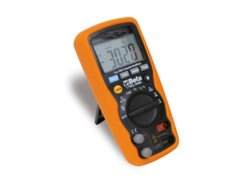 1760/RMS Ipari digitális multiméter pontos és robusztus, extrém körülmények között használható, 6 mm-es csúszás- és ütésálló külső gumiburkolattal - Beta - 017600020