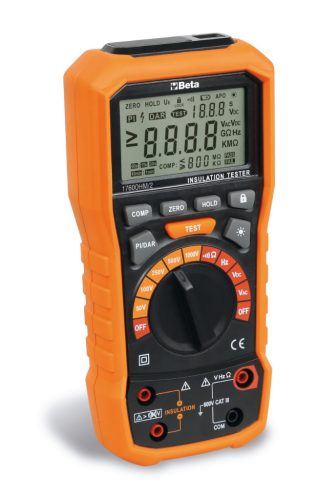 1760OHM/2 Megaohmméter magasfeszültségű szigetelés vizsgáló - Beta - 017600027