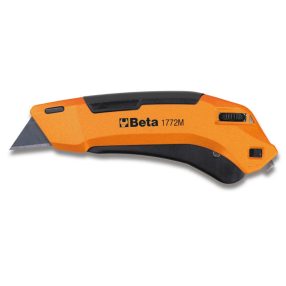   1772M Kés behúzható biztonsági pengével 3 pengével szállítjuk - Beta - 017720040