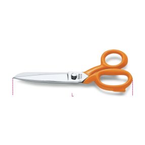   1784 175 Erősített olló, nyél PVC-bevonattal - Beta - 017840017