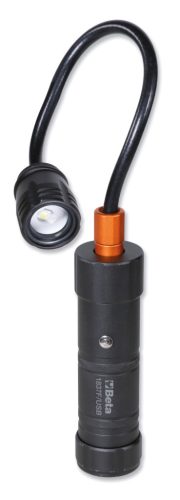 1837F/USB Tölthető, mágneses flexibilis lámpa intenzív fényű LED-ekkel, robusztus eloxált alumíniumból, 600 lumen - Beta - 018370060