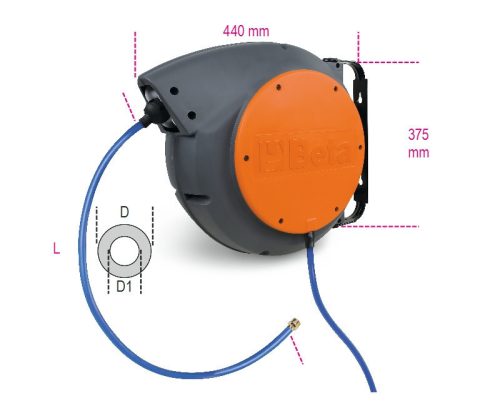 1900M 10X15-AUTOMATIKUS RUGÓS TÖMLŐDOB, 3/8" - Beta - 019000115