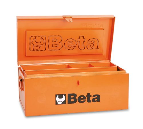 C22W Szerszámláda acélból, belül fabetét a szerszámok védelmére - Beta - 022000269