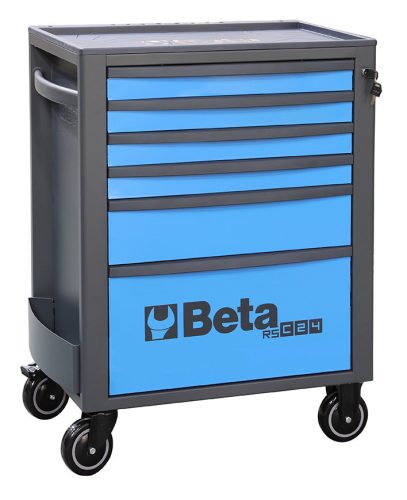 RSC24/6-B 6 fiókos szerszámkocsi, kék - Beta - 024004066