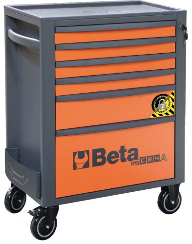 RSC24A/6-O-6 FIÓKOS SZERSZÁMKOCSI BORULÁSGÁTLÓ RENDSZERREL - Beta - 024004161