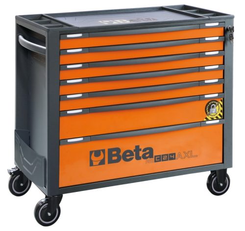 RSC24AXL/7-O-7 FIÓKOS SZERSZÁMKOCSI BORULÁSGÁTLÓ RENDSZERREL, HOSSZÚ MODELL - Beta - 024004271
