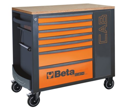RSC24L-CAB/O-7 FIÓKOS SZERSZÁMKOCSI SZERSZÁMSZEKRÉNNYEL - Beta - 024004471