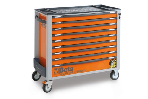 BW 2400S-XLO9/E-XL Worker 9 fiókos szerszámkocsi 487 darabos szerszámkészlettel - Beta - 024006251
