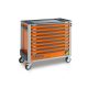 BW 2400S-XLR9/E-XXL Worker 9 fiókos szerszámkocsi 716 darabos szerszámkészlettel - Beta - 024006256