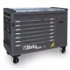 BW RSC24AXXL/A Worker 8 fiókos szerszámkocsi borulásgátló rendszerrel, hosszú modell 1061 darabos szerszámkészlettel, szürke - Beta - 024006387