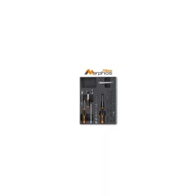   T85MH ABS szerszámtálca 1/4" dugókulcs, bit és tartozék készlet 81db-os - Beta - 024240088