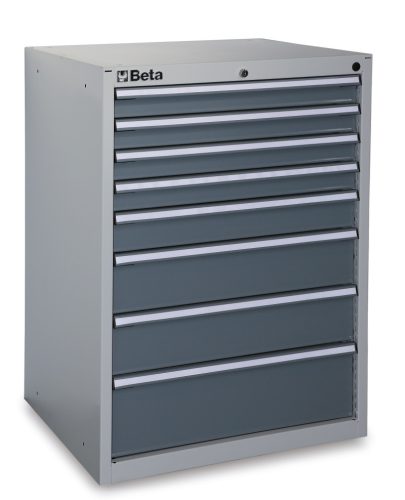 C35/8GM 8 fiókos, ipari, rögzített szerszámszekrény - Beta - 035000182