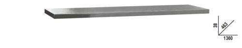 C45PX/2-1,3MT INOX Munkalap műhelyberendezés bővítéséhez - Beta - 045000103