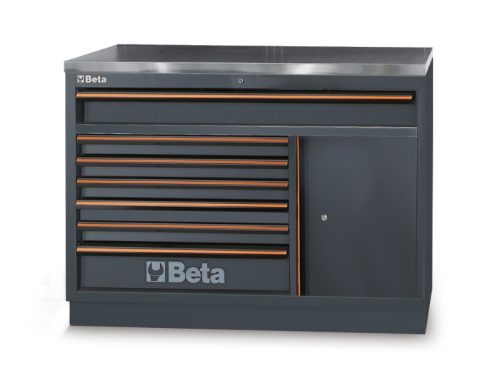 C45PRO M7A/X 7 fiókos rögzített modul a C45PRO műhelyberendezés összeállításhoz - Beta - 045000161