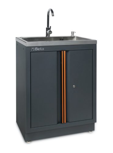 C45PRO ML Rögzített modul beépített mosdóval a C45PRO műhelyberendezés összeállításhoz - Beta - 045000233