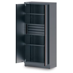   C45PRO 2.0 AS2/3C 3 fiókos, kétajtós lemez szerszámszekrény C45PRO 2.0 műhelyberendezés összeállításhoz, konzolos - Beta - 045000482