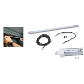   5000 RSC50 2.0/PLEDC-ST Alumínium profil LED szalaggal és SOFT TOUCH kapcsolóval RSC50-hez - Beta - 050001713