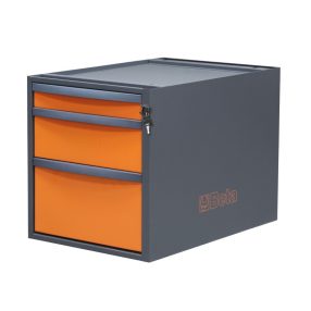   C58CSH/A 3C 3 fiókos, 479 mm magas szerszámszekrény a C58BC moduláris munkapadokhoz - Beta - 058000686