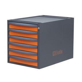   C58CSH/O 6C 6 fiókos, 479 mm magas szerszámszekrény a C58BC moduláris munkapadokhoz - Beta - 058000685