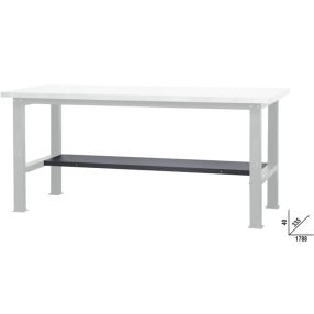   C58SP 2,1 Keskeny tárolópolc a C58BC moduláris munkapadokhoz, 2,1 m széles - Beta - 058000691