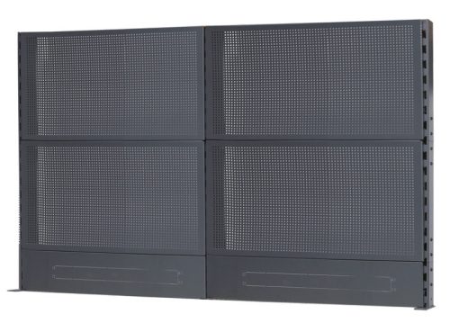 C58K/4PF-1,6M 4 db perforált szerszámtartó panel kerettel a C58BC moduláris munkapadokhoz, 1,6 m széles - Beta - 058000804