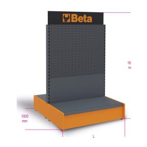 C64G Ruházat és lábbeli bemutatóállvány, üres - Beta - 064000051   C64G Ruházat és lábbeli bemutatóállvány, üres - Beta - 064000051