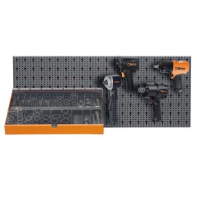   6600 M/716 64 darab szerszám, szerszámtartóval fal nélkül - Beta - 066000716