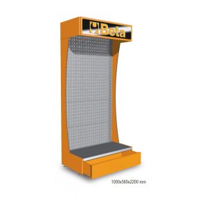 C68/2 bemutató állvány, üres - Beta - 068000002 C68/2 bemutató állvány, üres - Beta - 068000002