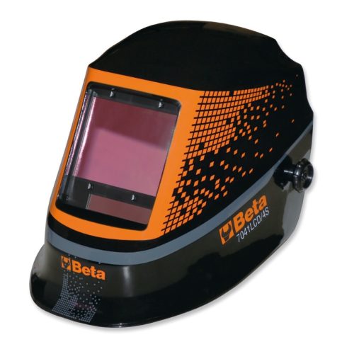 7041LCD/4S LCD hegesztőpajzs automatikus sötétedéssel, ívhegesztéshez; MIG/MAG, TIG és plazmahegesztéshez - Beta - 070410001
