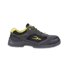   7213G Perforált hasítottbőr cipő, jól szellőző mesh betétekkel 35 - Beta - 072130135