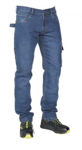 7528 Elasztikus farmernadrág (munkaruha) XXL - Beta - 075280056