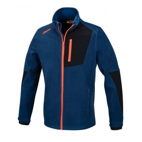   7657B Elasztikus polár pulóver hosszú cipzárral, XXXL - Beta - 076570106