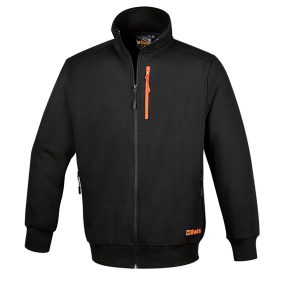   7664N Hosszú ujjú felső, hosszú cipzáras, fekete, XS - Beta - 076640000