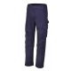 7840BL T/C twill munkanadrág 245g, kék. Derékban oldalt elasztikus. XXL - Beta - 078400105