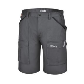   7931MG L Bermuda munkanadrág, 100% pamut, szürke - Beta - 079310403