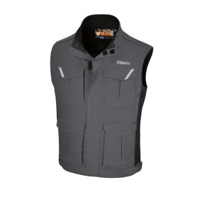   7937MG L Munkamellény, 100% pamut, szürke - Beta - 079370403